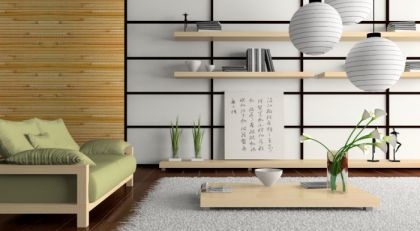 Как создать гостиную в японском стиле?