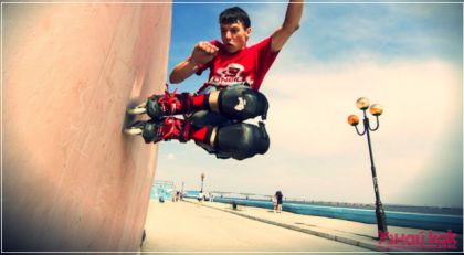 Как научиться кататься на роликах?