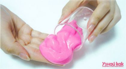 Как сделать лизуна в домашних условиях?