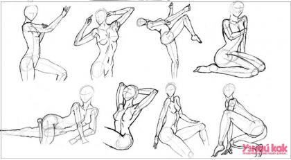 Как научиться рисовать человека карандашом? 