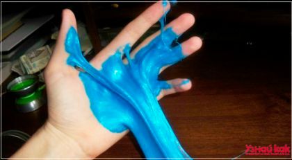 Как сделать лизуна (жидкого)?