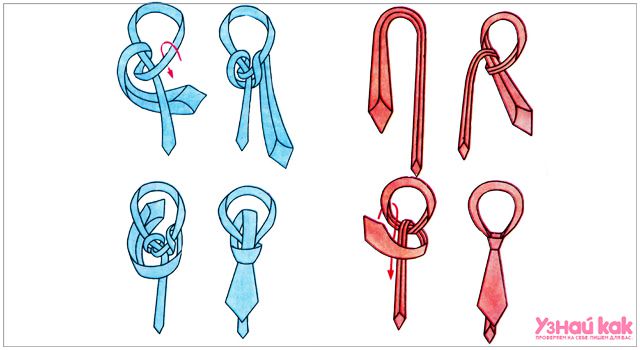 Как завязать галстук (в картинках)? 