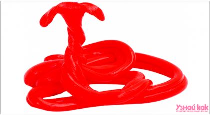 Как сделать лизуна без химии?