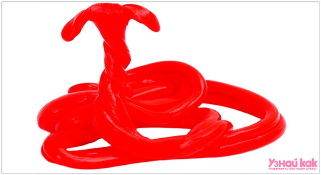 Как сделать лизуна без химии?