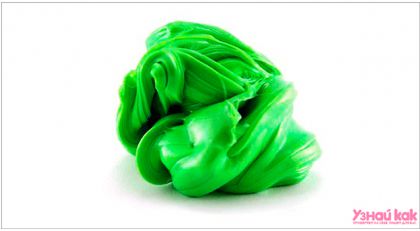 Как самой сделать лизуна?