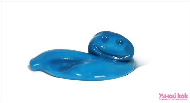 Как сделать лизуна из воды? 