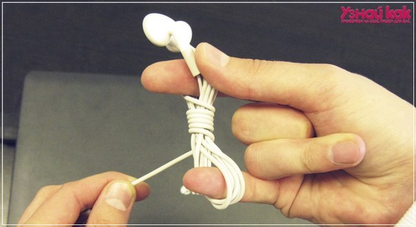 Как свернуть наушники