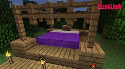Как сделать в майнкрафте (Minecraft) кровать?