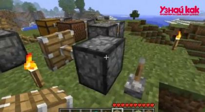 Как сделать в «Майнкрафте» поршень?