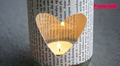 Как сделать подсвечник для романтического вечера?